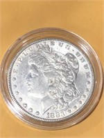 1883 Morgan Silver  $1 Dollar Coin