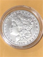 1890 O Morgan Silver 1 Dollar Coin