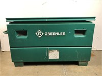 Large metal green box