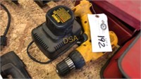 DeWalt 9v drill with charger