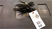 Lot of needle nose pliers