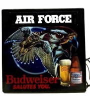 Budweiser Air Force Light Up Light