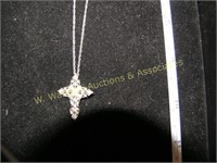 Sterling Cross Necklace