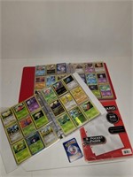 Pokemon Cards lot with binders and sheets