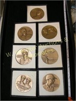 7 WWII Bronze Medals