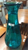 LARGE 23 1/2” TALL HANDMADE VASE MADE IN SPAIN