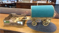 DECORATIVE, HAND-CRAFTED GYPSY WAGON WITH
