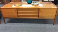 MID CENTURY A.YOUNGER LTD.78” LONG SIDEBOARD
