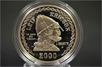 2000 LEIF ERICSON MILLENIUM SILVER PROOF COIN