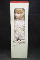 Porcelain 17" Heritage Doll - Blonde