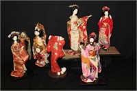 Geisha Girl Collection; 5pcs in good condition,