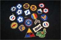 21pcs Assorted Military Patches