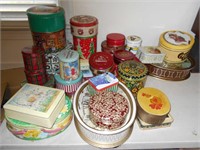 Large Lot of Tin Cans