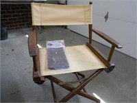 Directors Chair With Extra Seat Back