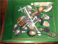 Box of Collectable Spoons