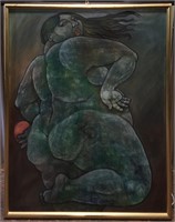 Gilberto Ruiz Oil On Canvas, Grace
