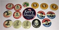 Group Of Political Campaign Buttons