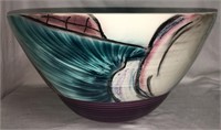 Large Ceramic Bowl Signed Claudia