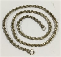 Sterling Silver Chain Necklace