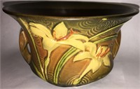 Roseville Art Pottery Zephyr Lily Bowl