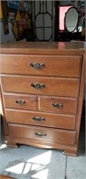 Maple 5 Drawer Chest