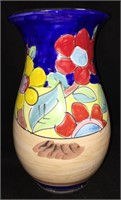 Italian Decorated Ceramic Vase