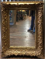 Mirror In Ornate Gilt Frame