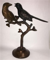 * Bronze Bird Sculpture