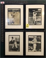 4-PIECE BASEBALL PHOTO LOT