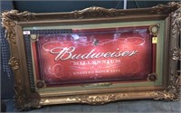 LIGHTED BUDWEISER MILLENIUM SIGN