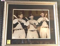 JOE DIMAGGIO, ROGER MARIS, MICKEY MANTLE PICTURE