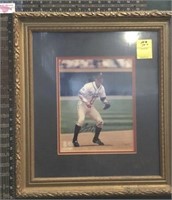 SIGNED CHIPPER JONES PICTURE IN FRAME