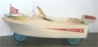 SKIPPER PEDAL CAR BOAT/OUTBOARD MOTOR