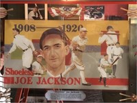 SHOELESS JOE JACKSON PRINT IN MIRROR FRAME