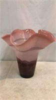 Fantastic Hand Blown Art Glass Vase V5D