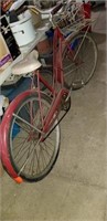 Vintage Ladies Bicycle w/Front Basket