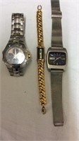 2 Men's Watches & 1 Women's Watch -