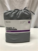 NEW Room Essentials Microfiber Sheet Set 9R