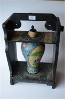 Unusual Chinese cloisonne vessel,