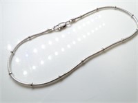 925 Silver Bracelet w/ Silver Bead Accents