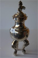 Unusual Chinese silver pot