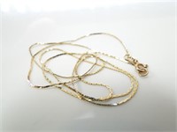 14K Yellow Gold Necklace Chain