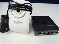 Trendnet Camera & Netgear Switch