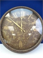 Large Metal Wall Clock