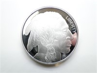 1oz Silver Round - Buffalo