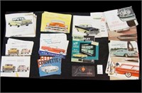 Vintage Chevrolet dealer pamphlets