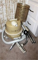 Vintage GE Metal Canister Vacuum