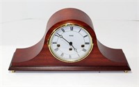 AMS Tambour Mantel Clock in Cherry Finish
