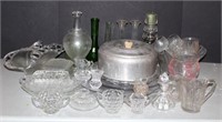 Selection of Glass Serving Pieces