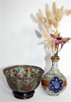Beautiful Vase and Bowl Home Decor. Vase